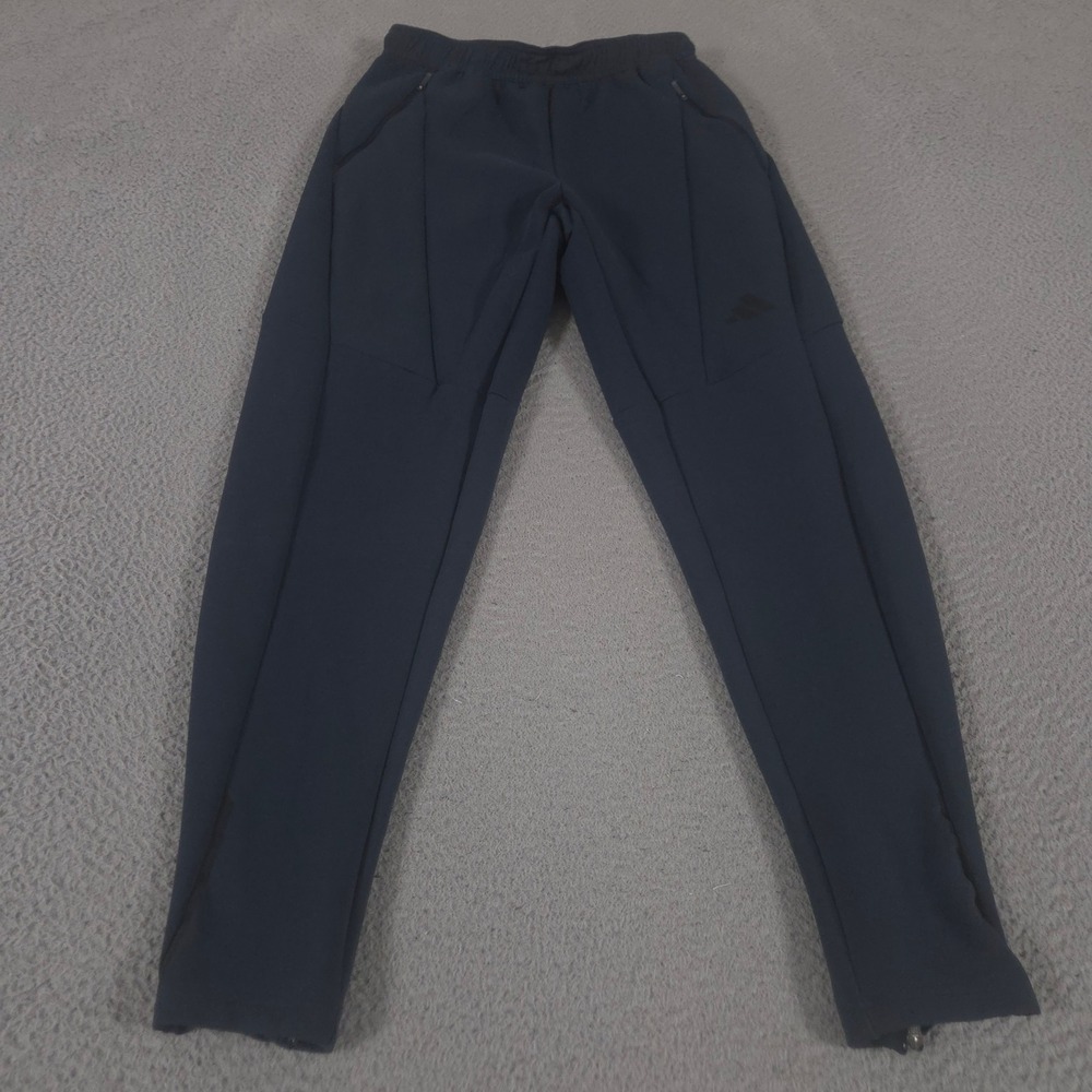 Adidas Pants Mens Small Navy Designed for Training Hybrid Aeroready Tapered Leg